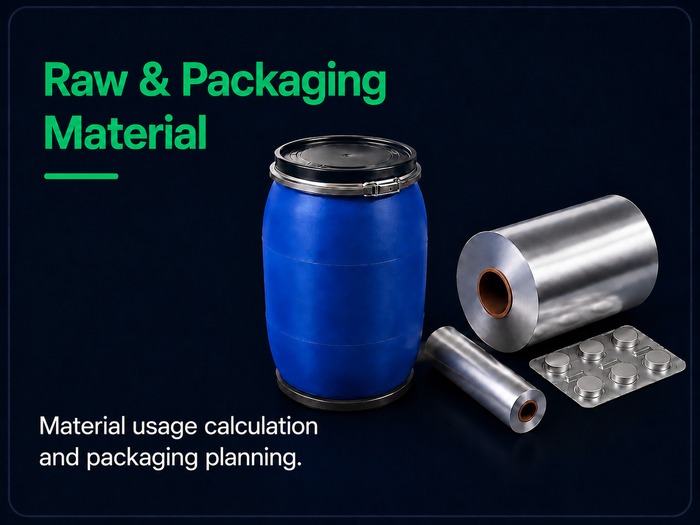 Raw Material & Packaging